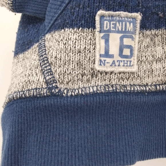 NEXT Thick Warm Zip Up Hooded Knit Cardigan - Picture 4 of 4